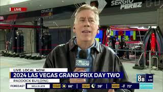 Ron Futrell reports on Formula One Vegas race Friday Nov 22, 2024. 4pm news