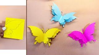 Colorful butterfly  | DIY paper butterfly | Paper craft