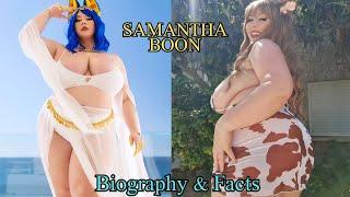 Curvy Queen Samantha Boon: Instagram's Hottest Plus-Size Fashion Star & BBW Cosplayer Biography Wiki