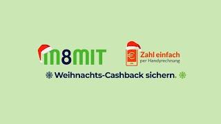 Sichere dir deinen 10 Euro m8mit-Weihnachtsbonus!