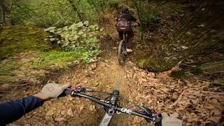 75 minutes of intense Mountain Biking in Italia!