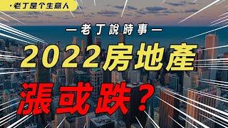 房地产库存过剩，2022房价涨还是跌？房企艰难对我们有什么影响？【老丁是个生意人】