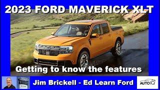 2023 Ford Maverick XLT - getting to know the features