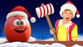 Surprise Eggs Christmas Nursery Rhymes For Kids | BabyBillion