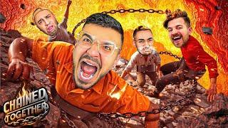 ️ دستمو بگیر !! بازی Chained Together با احسان میرزاد - مهدی PES و The Beniamin 