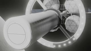 Spacex Starship and Lunar SCI-FI maintenance facility