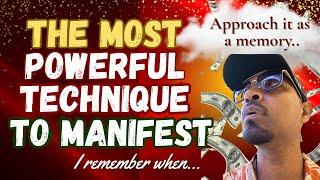 THIS WORKED SO FAST FOR ME!  (this technique tricks the subconscious mind)