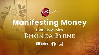 Manifesting Money: Live Q&A with Rhonda Byrne June 13, 2024 | RHONDA LIVE