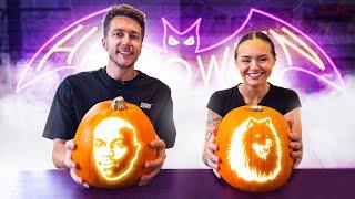 PUMPKIN CARVING WITH TALIA!