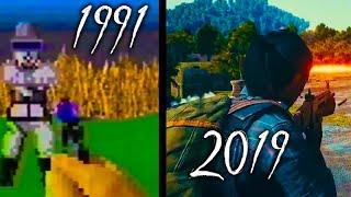 Evolution of PUBG PlayerUnknowns Battlegrounds 1991-2019