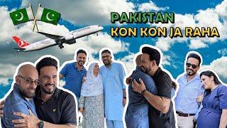 PAKISTAN KOUN KOUN JA RAHA HAI? || Ticket Price From Norway to Pakistan || ELAHI'S FAMILY