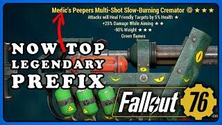 Fallout 76: New and Improved Medic's Legendary Effect. You Will Need It.