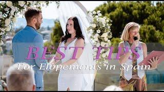 Elopement in a villa in Spain/ TIPS FOR WEDDING IN SPAIN