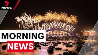 Australia welcomes 2025, Queensland storm, Sydney health warning | 7NEWS