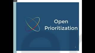 Open Prioritization