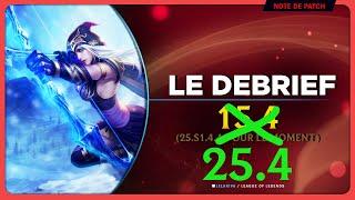 DEBRIEF 15.4 : Bienvenue en saison 25.4 ! (Et ashe AP aussi....)