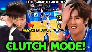 CLUTCH MODE SI SJ BELANGEL! Naiyak sa tuwa si coach sa kanilang COMEBACK WIN! | FULL HIGHLIGHTS