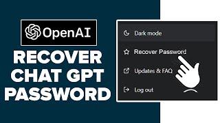 Forgot Chat GPT Password? Chat GPT Account Password Recover Tutorial | Reset Chat GPT Password 2023