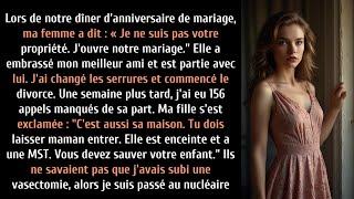 Une femme infidèle a ouvert son mariage à l'occasion d'un anniversaire, est tombée enceinte et a ..