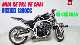 Mua Xe PKL Cũ 1200cc giá ve chai về chế cháo - Suzuki Bandit 1200