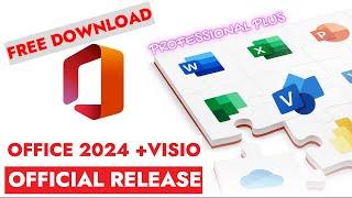 Download and install Office 2024 for FREE - Microsoft Office Professional Plus 2024 +Visio