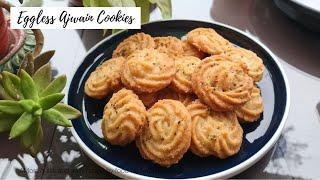 Ajwain Cookies | Perfectly baked Eggless Cookies