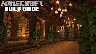 Minecraft how to build Underground Storage Room