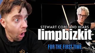 "UK Drummer REACTS to Stewart Copeland Hearing Limp Bizkit For The First Time REACTION