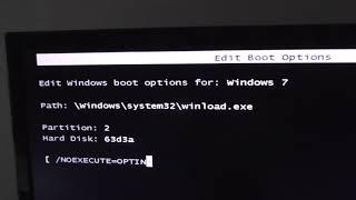 How to Show Windows 7 Boot options (F10)