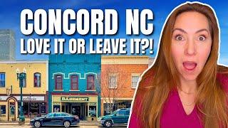 PROS & CONS: What To Expect When MOVING To Concord North Carolina | Charlotte NC Suburbs