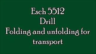 Esch 5512 No-Till Drill