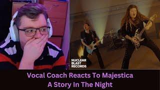 OH MY GOD - A Story In The Night - Majestica - Vocal Coach Reacts/Analysis