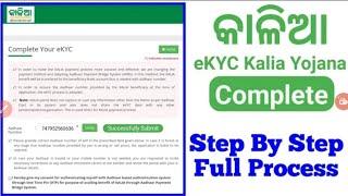 eKYC Kalia Yojana Complete Step By Step Full Process 2021