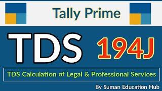 TDS Calculation of Legal & Professional Services