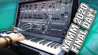 NAMM Day Four: Arp 2600, Roland Jupiter X, Stevie Wonder!