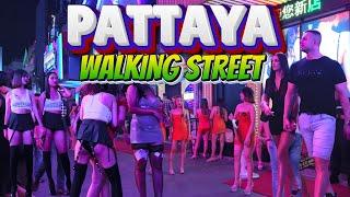 Pattaya Walking Street in High Season is Crazy!