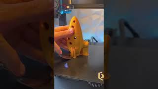 3D printed Ocarina by RobSoundtrack on thingiverse. And yes it works #3dprinting #3dprinter #ocarina