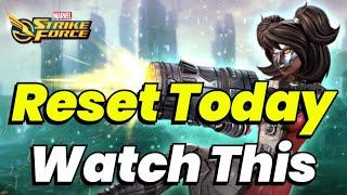 WATCH BEFORE RESET TODAY! KYLN EVENT RETURNS! EARN MORE ISO8 PURPLE & ORCHIS | MARVEL Strike Force