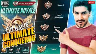 LETS GO FOR TOP 100 IN ULTIMATE ROYAL LEGEND - PUBG MOBILE - FM NASIR YT