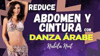 ABDOMEN Y CINTURA  ABDOMINALES DE PIE  PONTE EN FORMA BAILANDO  Danza árabe para reducir cintura