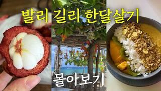 발리 길리 한달살기 몰아보기  여행 총 경비 공개 꾸따, 우붓, 길리 트라왕안, 길리 메노, 사누르까지 즐긴 한달 vlog