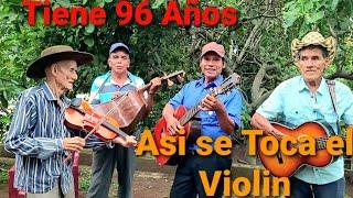 Con 96 Años Toca En Su Violín La Canción Teresita Nuestro Canal Musica en Familia Suscribete