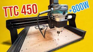 I installed the MINLI edge milling machine on the TwoTrees TTC450 CNC.