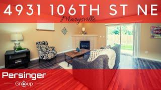 Marysville Home For Sale | Real Estate | 4931 106th St NE Marysville | PersingerHomes.com