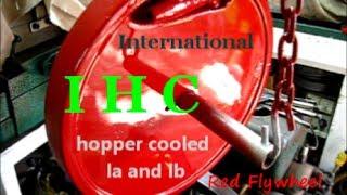 IHC International LA & LB / red flywheel 1936