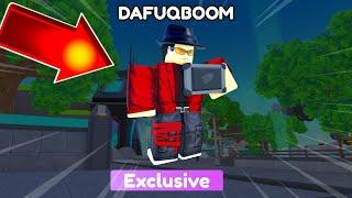 OMGG! I GOT NEW EXCLUSIVE DAFUQBOOM UNITToilet Tower Defense