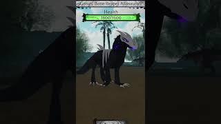 Ancient Earth - Bone Reaper Allosaurus #roblox #shorts