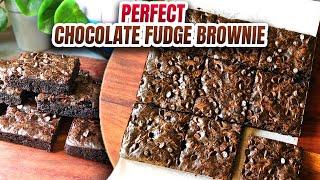 Chocolate Fudge Brownie in 20 minutes | @MadhavisKitchen