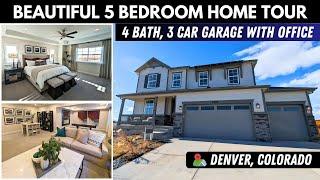 Explore This Beautiful 5 Bedroom, 4 Bath Dream Home | Denver, Colorado Home Tour 2024