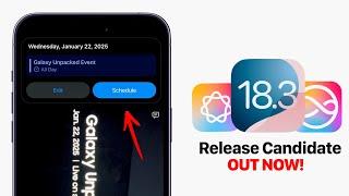 iOS 18.3 RC Released - Last Minute Changes!